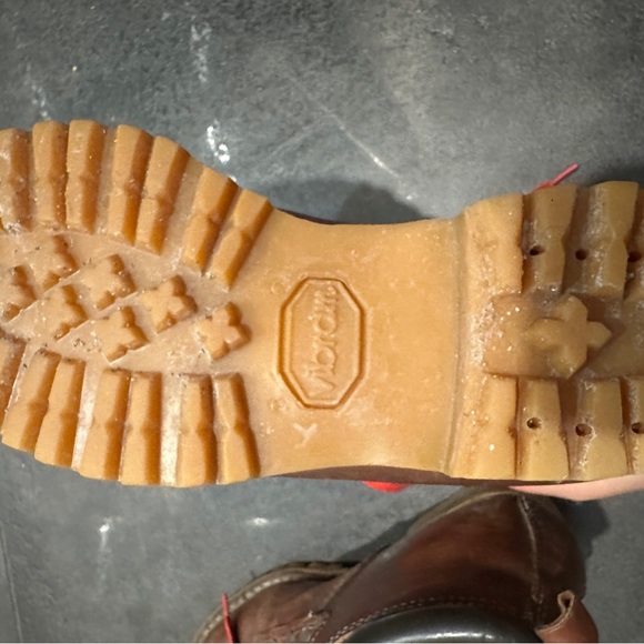 Women’s vintage all leather hiking boots size 6.5 - Picture 11 of 12